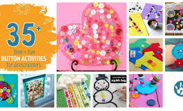 Button Counting Bulletin Board