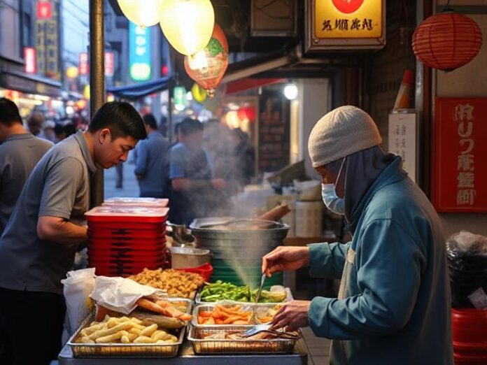 Chinatown Hawker Leftovers Consumption